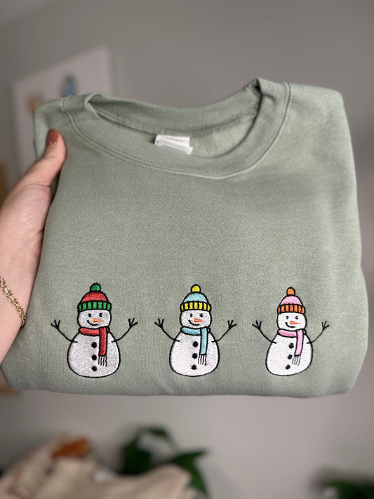 Cozy Snowmen