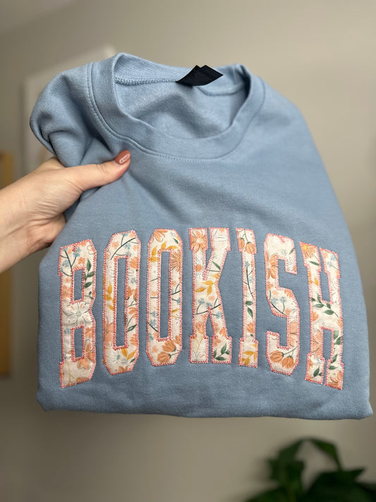 Embroidered Bookish Sweatshirt